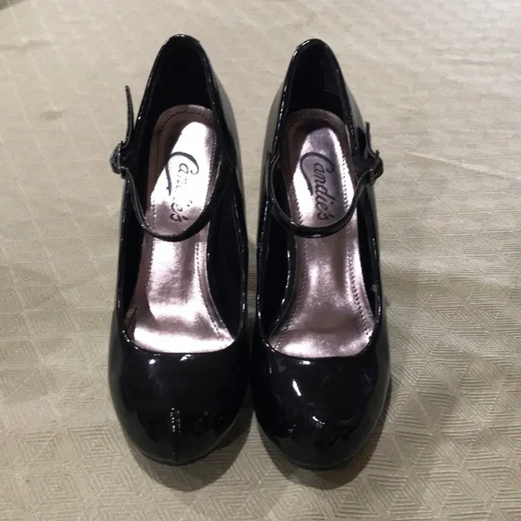 Candie's Shoes Candies Womans Patent Leather Heels Poshmark